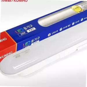 번개표 고정형 LED 등기구 (일자등 주광색 램프 30W)
