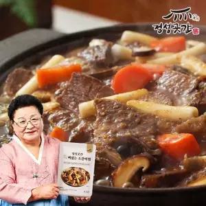 정성곳간 강순의 특 뼈없는 소 갈비 찜 500g 2팩 / 총 1kg36003869 151656