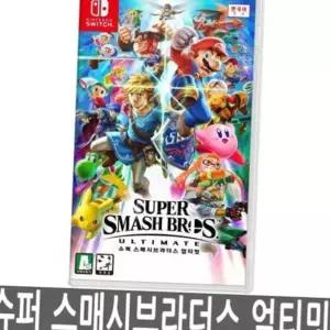 타이틀 스위치 슈퍼스매시브라더스 얼티밋 대난투 SWITCH