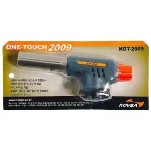용접 원터치 코베아 캠핑 캠핑토치 점화용 가스토치(KGT-2009) 휴대용토치