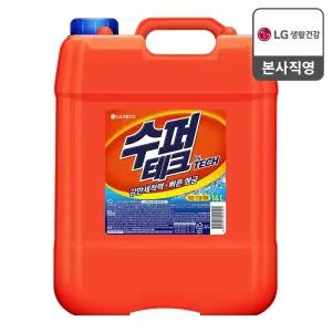 수퍼테크 대용량 액체세제 14L
