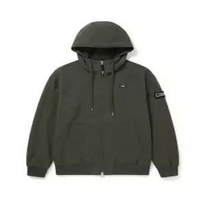NATIONALGEOGRAPHIC N244UFT950 아르켈론 더블웜 기모 우븐 후드티 집업 F KHAKI