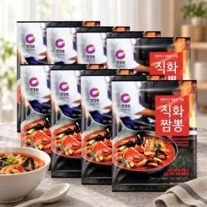 청정원 직화 짬뽕분말 96g x 8
