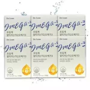 [닥터린] 닥터린 초임계 알티지 오메가3 1025mg 30캡슐 X 6 TB