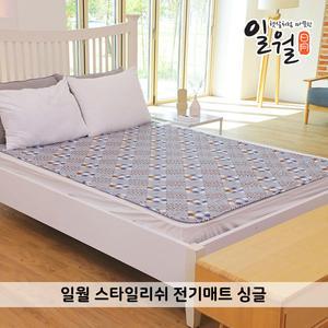 (방송히트)일월 인체동작감지 3세대 무자계 카본열선 스타일리쉬 전기매트 싱글