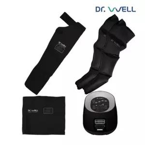 닥터웰 에어웰 공기압 4구 마사지기 풀 세트 DR-5401 본체+다리+팔+허리)