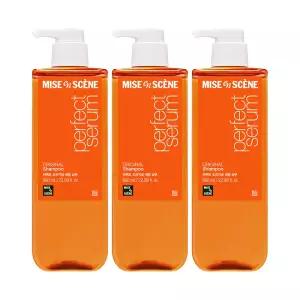 미쟝센 퍼펙트 오리지널 세럼 샴푸 680ml x3개