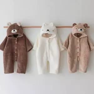 [키즈켈리]보노곰 후리스 슈트 / 아기옷 신생아옷 바디슈트 바디수트