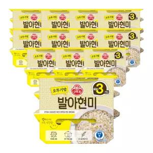 오뚜기 맛있는 오뚜기밥 발아현미 210g, 36개