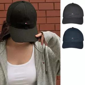 타미힐피거 클래식 남녀공용 자수 로고 볼캡