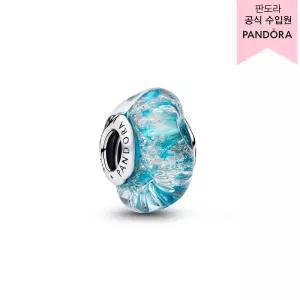 [롯데백화점]판도라 [백화점 보증서 제공] 터콰이즈 무라노 글라스 & 글리터 참 794701C01