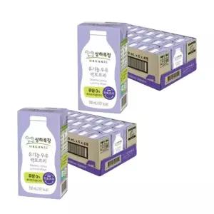 상하목장 유기농우유 락토프리 190ml, 48개입
