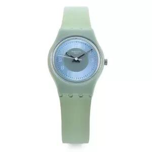 스와치 손목 시계 여성 젤리 SERENITY OF SAGE LG131