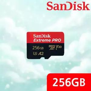 샌디스크 정품 마이크로SD카드 256GB 익스트림 프로 SDXC V30 SDSQXCD-256G-GN6MA