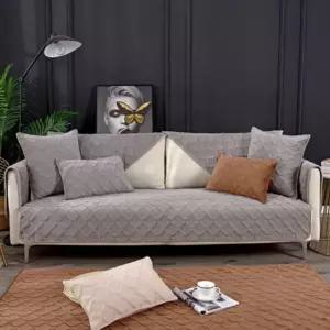 소파패드 3인용 4인용 순색 패드 북유럽 극세사 다용도