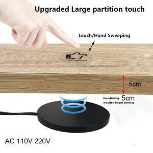 110V 220V 관통 목재 패널 터치 핸드 스캔 감지 스위치 릴레이 사무실 책상 통합 센서