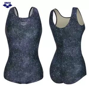 아레나 여자수영복 글라시아 원피스 U백 A6FL1LO13_BLK
