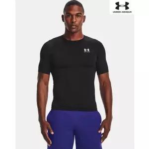 언더아머 UNDER ARMOUR 1361518 001 아머 반팔 컴프레션 히트기어 기능성 티셔츠
