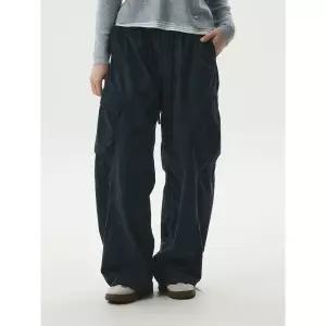 [후아유]여성 Wide Cotton Nylon Cargo Pants(F) WHTAG3821F