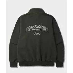 매장정품 지프 JEEP JR5TSU838GN 스웨트셔츠 맨투맨티 5 360g M Logo 반집업 맨투맨 5 5811590