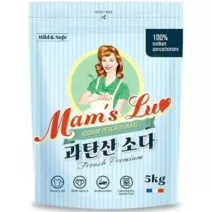 맘스럽 과탄산소다 파우치 5kg 저자극 세제 얼룩제거제 표백제