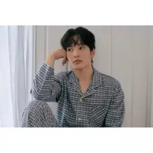 [비너스]솔브 순면잠옷 남성파자마 9부잠옷 상하세트 기모 수면파자마 따뜻한 홈웨어_P439500384