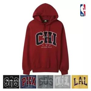 백화점 상품 NBA 남녀공용 아치로고 간절기 오버핏 후드티셔츠 N263TH020P