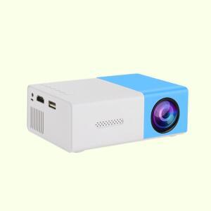 YG300 미니 휴대용 HD 프로젝터는 USB, HDMI 및 SD 카드 연결을 지원하는 가정용, 실외 적합합니다.