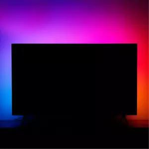 USB TV 모니터 뒤 LED 조명 엠비언트 백 라이트 1m 간접 무드등 컴퓨터방 게이밍
