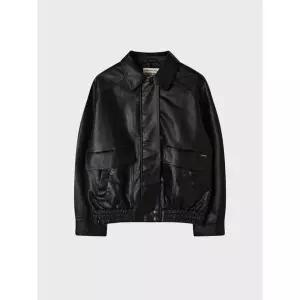후아유 Synthetic Leather Jacket WHJKG4992F 1000886824818
