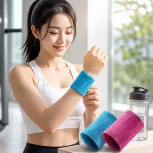 손목아대 냉감 쿨링 밴드 보호대 손목 타월형 스포츠