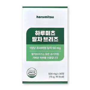하루미츠 말차 브리즈 500mg X 30정 1박스 TF-니코0 니코틴 배출