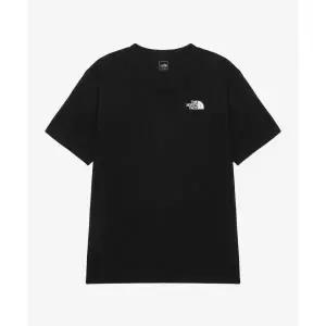 노스페이스 THE NORTH FACE NT7UR77A 남성 코튼 베이직 반팔 티셔츠 BLACK