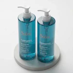 [피지말끔/약산성] 아벤느 클리낭스 클렌징 젤 400ml 더블 기획