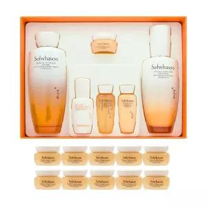 설화수 자음 2종 기획세트 + 탄력크림 50ml (5ml x 10) + 보자기선물포장
