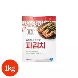 업소/식당용 CL 종가 파김치 1kg 한식반찬？국산김치？포기김치