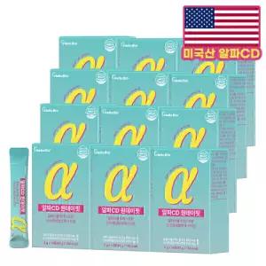 알파CD 원데이핏 알파시클로덱스트린 난소화성말토덱스트린 14포 12박스