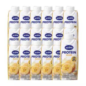 얼티브 프로틴 바나나맛 250ML 18입