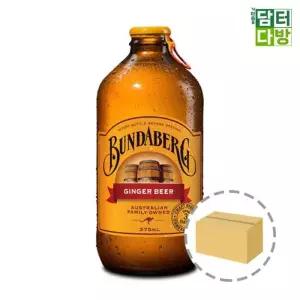 [XBK35777_47]분다버그 진저비어 375ml 12병 탄산음료 대용량