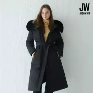 제이슨우 26Pre-winter Noelle 풀스킨 FoxFur 트렌치 롱 구스 다운 4 COLORS