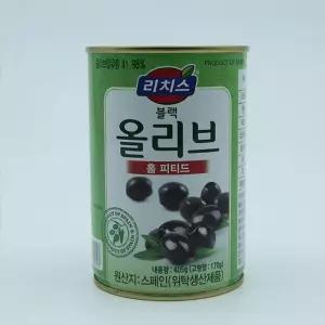 [XB84L7JN_48]동서 리치스 블랙올리브 홀 405g 가공식품