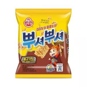 [XB83H4OL_48]오뚜기 뿌셔뿌셔불고기맛 X 24개 1박스 술안주