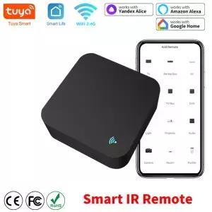 IR 리모컨 스마트 WiFi 범용 적외선 투야 홈 컨트롤 TV DVD 오디오 에어컨 아마존 알렉사 호환