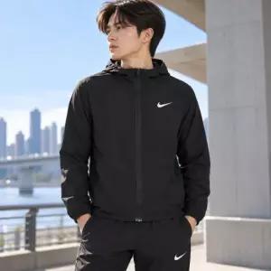 나이키 남성 블랙 드라이핏 자켓 FB7483-010 데일리 바람막이 아우터