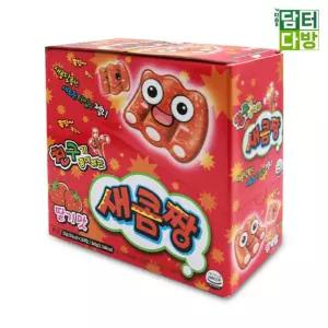 추억의간식 젤리스틱 새콤짱 딸기젤리 딸기맛 35g(24개입)  [oF26441]