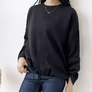 데일리 여성 니트 여자 라운드 스트링 니트티 긴팔
