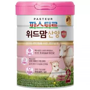 파스퇴르 위드맘 산양 제왕 분유 2단계 750g 1개