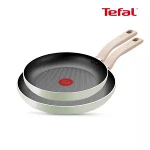 테팔 인덕션 민트 세이지 후라이팬 2종 24cm+28cm) 인덕션 사용가능)