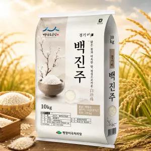 [내일도착] 25년산 경기미 백진주 상등급 10kg