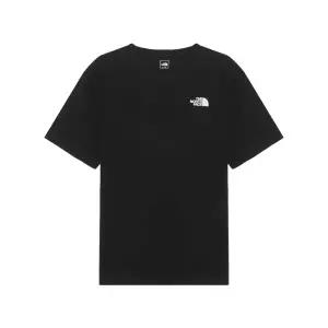 노스페이스 NT7UR08A 남성 코튼 베이직 반팔 티셔츠 BLACK